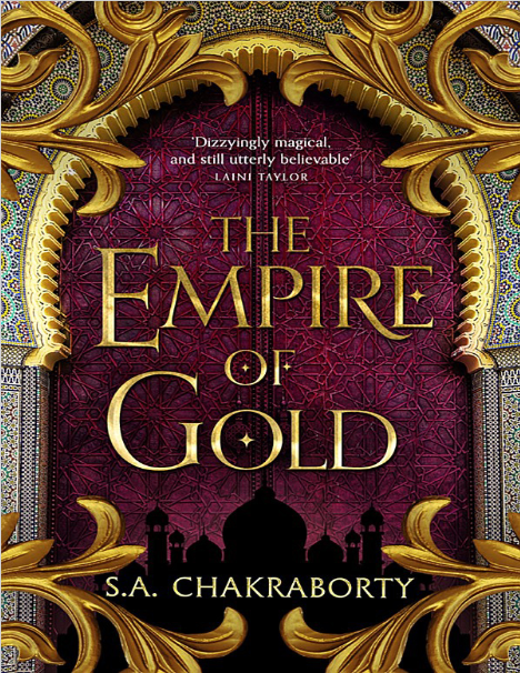 Book cover of The Empire of Gold by Shannon Chakraborty Book cover of The Empire of Gold by Shannon Chakraborty